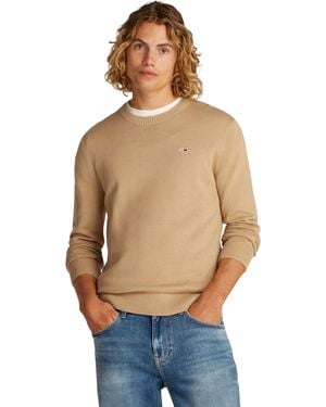 Tommy Hilfiger S Tjm Slim Essential Light Dm0dm18895 Pullover Jumper - Blue