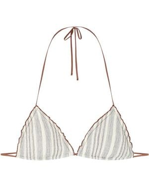 Women'secret Gathered Swimwear Rack Top Bikini - Neutro