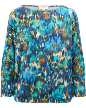 S.oliver 2137218 T-Shirt langarm - Blau