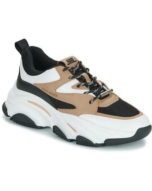 Steve Madden , Progressive, Scarpe Moda Fashion Strech - Blu