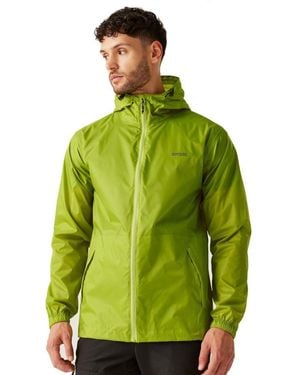 Regatta Jacke Funktionsjacke Outdoorjacke Regenjacke Pack It III - Grün
