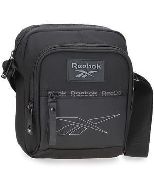 Reebok Columbus Waist Bag Black 21x12.5x5cm Polyester By Joumma Bags