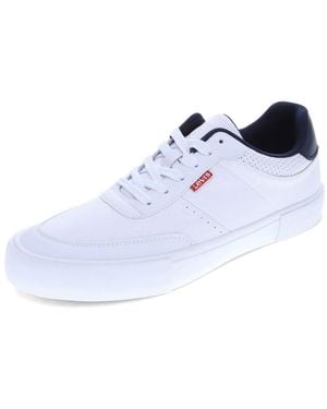 Levi's Munro Nm Vegan Synthetic Leather Casual Lace Up Sneaker Shoe - Blue
