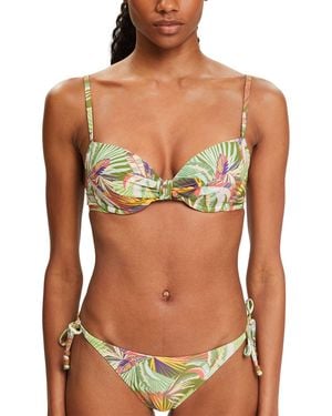 Esprit Palm Beach Rcs Pad.bra Bikini - Black