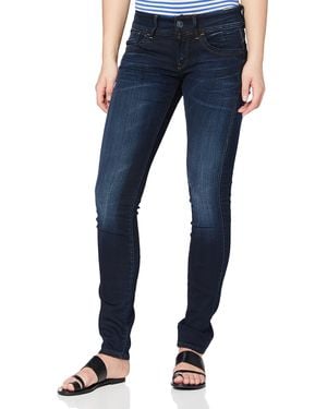 G-Star G-Star Lynn Mid Waist Skinny Jeans - Blu