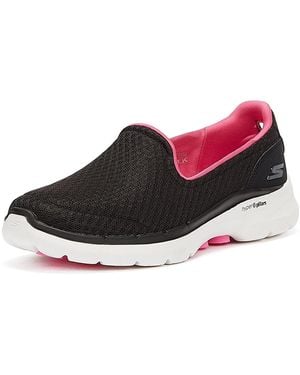 Skechers Go Walk 6-big Splash Sneaker Voor - Rood