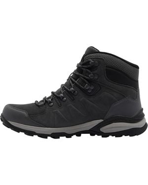 Jack Wolfskin Refugio Texapore Mid M Hiking Shoe - Black