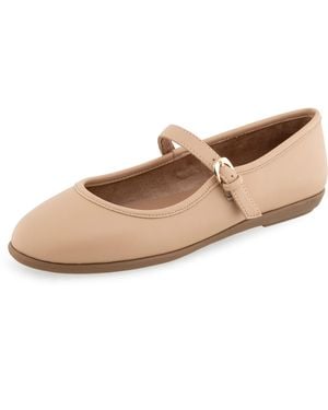 Aerosoles Baylee Mary Jane Flat - Natural