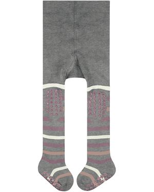 FALKE Multi Stripe B TI Cotone con Suola in Gomma 1 Paio - Grigio
