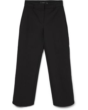 Vero Moda Anzughose VMKAMILLA MR STRAIGHT PANT NOOS - Schwarz