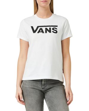 Vans Maglietta Flying V Crew T-Shirt - Bianco
