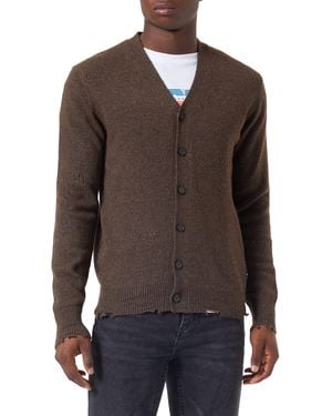Replay UK8513 Strickjacke - Braun