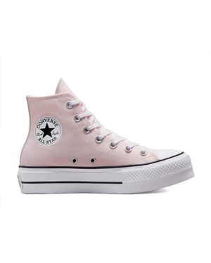 Converse Chuck Taylor All Star Lift Leather LTD Sneaker in Schwarz Lyst DE