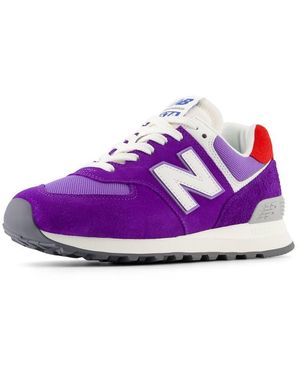 New Balance Wmns WL574YE2 Viola Rosso Viola/38