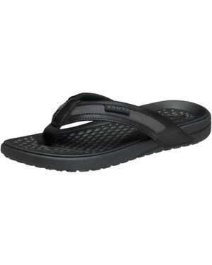 Crocs™ Yukon Sport Flip - Negro