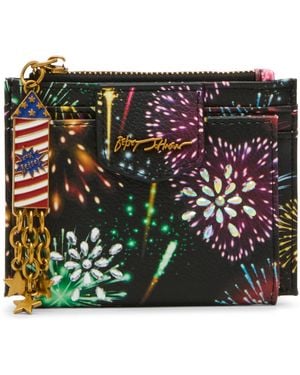 Betsey Johnson Spark Joy Bifold Wallet - Green