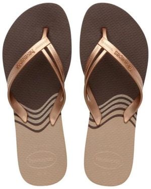 Havaianas Elegance Print - Brown