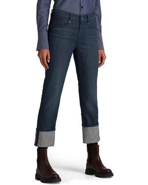 G-Star G-STAR Donna Noxer Straight Jeans - Blu