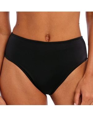 Freya Jewel Cove High Waist Bikini Brief Plain Black