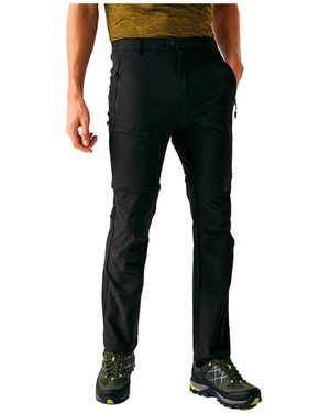 Regatta S Highton Ii Zip-off Hiking Trousers - Black