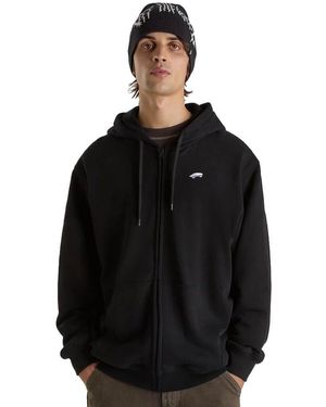 Vans Felpa Zip Cappuccio VN000P5ABLK1 Nero Nero/S