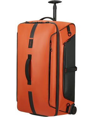 Samsonite Paradiver Light Travel Bag With 2 Wheels L - Orange