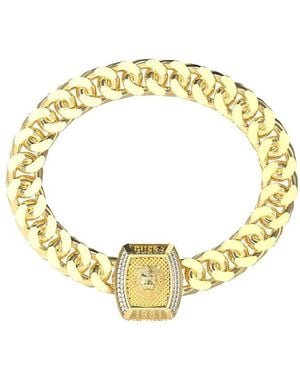 Guess Umb05005ygl S Lion King Bracelet - Metallic
