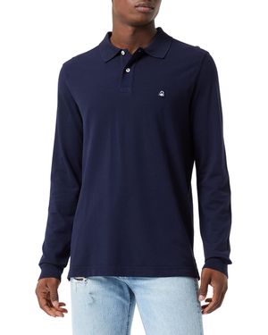 Benetton Maglia Polo M/L - Blu