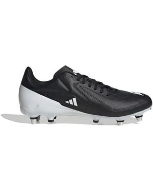 adidas S Rs 15 Adults Soft Ground Rugby Boots Black/white 10 Uk