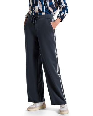 Street One Hose mit Gallonstreifen - Blau