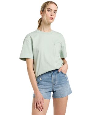 Lee Jeans Pocket Tee T-Shirt - Blu
