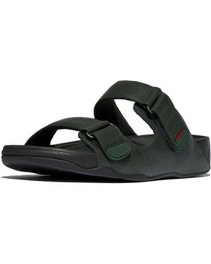 Fitflop Gogh Moc Slide In Leather - Black