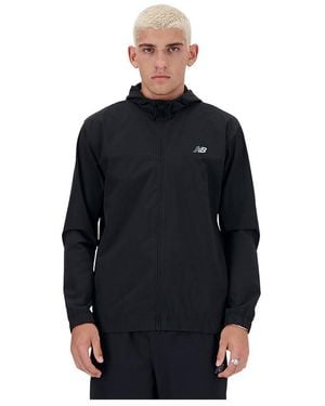 New Balance Woven Full Zip Jacket - Black