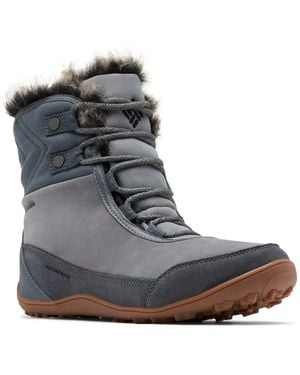 Columbia Minx Shorty Leather Snow Boot - Grau