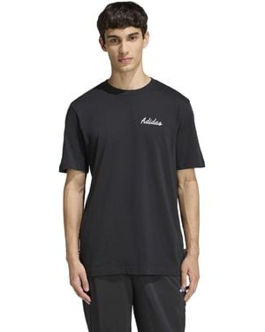 adidas Novelty Bowl Graphic T-shirt - Black