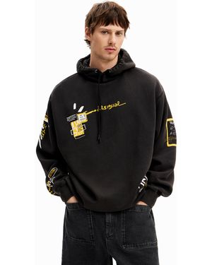 Desigual Urban Hoodie - Black