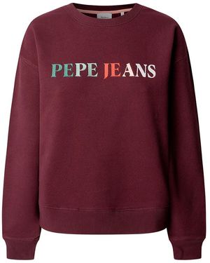 Pepe Jeans Reagan Sweatshirt - Rot