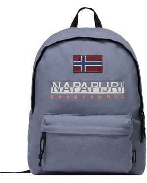 Napapijri Hering Dp Na4g99 School Backpack Casual/sports Cotton Dark Grey - Blue