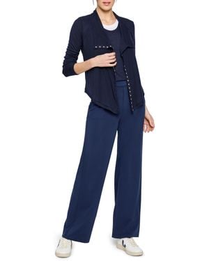 NIC+ZOE Nic+zoe 31" Wide-leg Pant - Blue