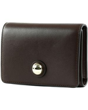 Furla Sfera Compact Wallet M Cioccolato - Nero