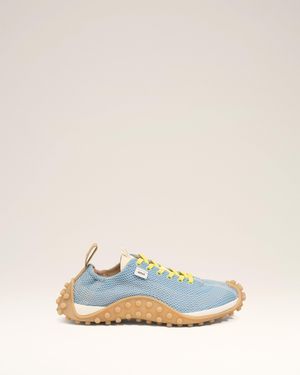 Ami Paris Mirage Sneaker Aus Blauem Mesh Blau
