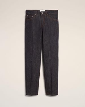 Ami Paris Pariser Jeans Aus Blauer Baumwolle Blau