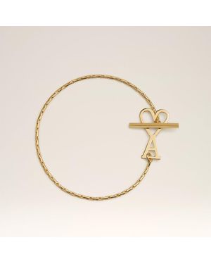 Ami Paris Bracciale A Catena - Metallizzato