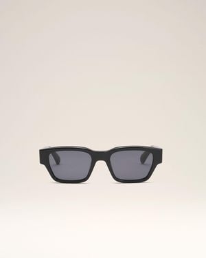 Ami Paris 75009 Sonnenbrille Aus Schwarzem - Natur
