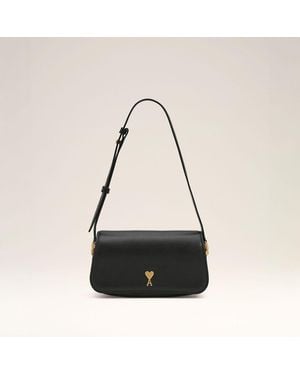 Ami Paris Borsa A Spalla Paris Paris - Nero