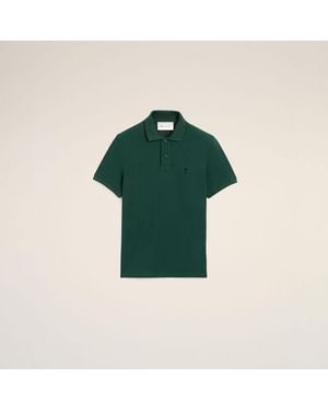 Ami Paris Polo Ami De Cœur - Verde