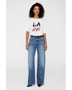 Anine Bing Cohen Tee La Love - Blue