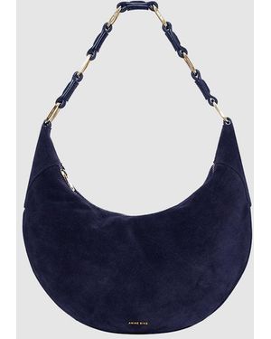 Anine Bing Kate Hobo Bag - Blue