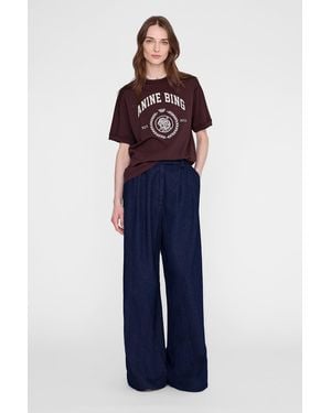 Anine Bing Jaylin Tee Collegiate - Blue