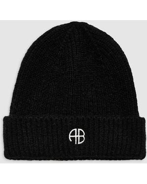 Anine Bing Elia Beanie - Black